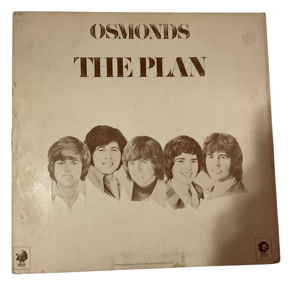The Osmond's The Plan  Vinyl LP Record Album 1973 - Picture 1 of 8